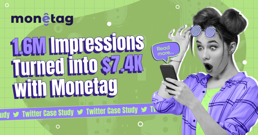 How a Twitter-First Publisher Turned 1.6 M Impressions into $7.4 K with Monetag