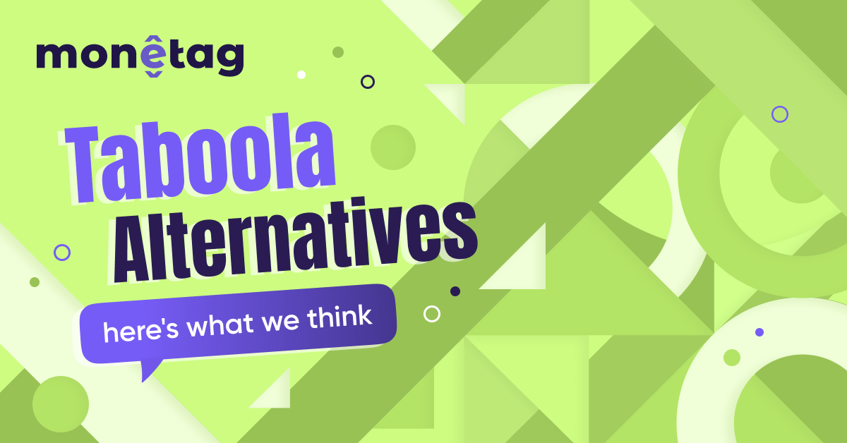Monetag - best Taboola alternatives for publishers