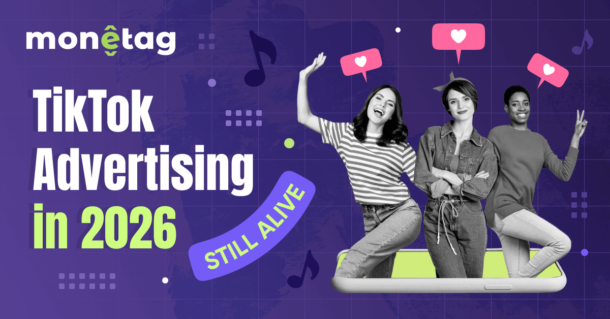 Monetag - TikTok Advertising Monetization for publishers boosting traffic revenue through video ads.