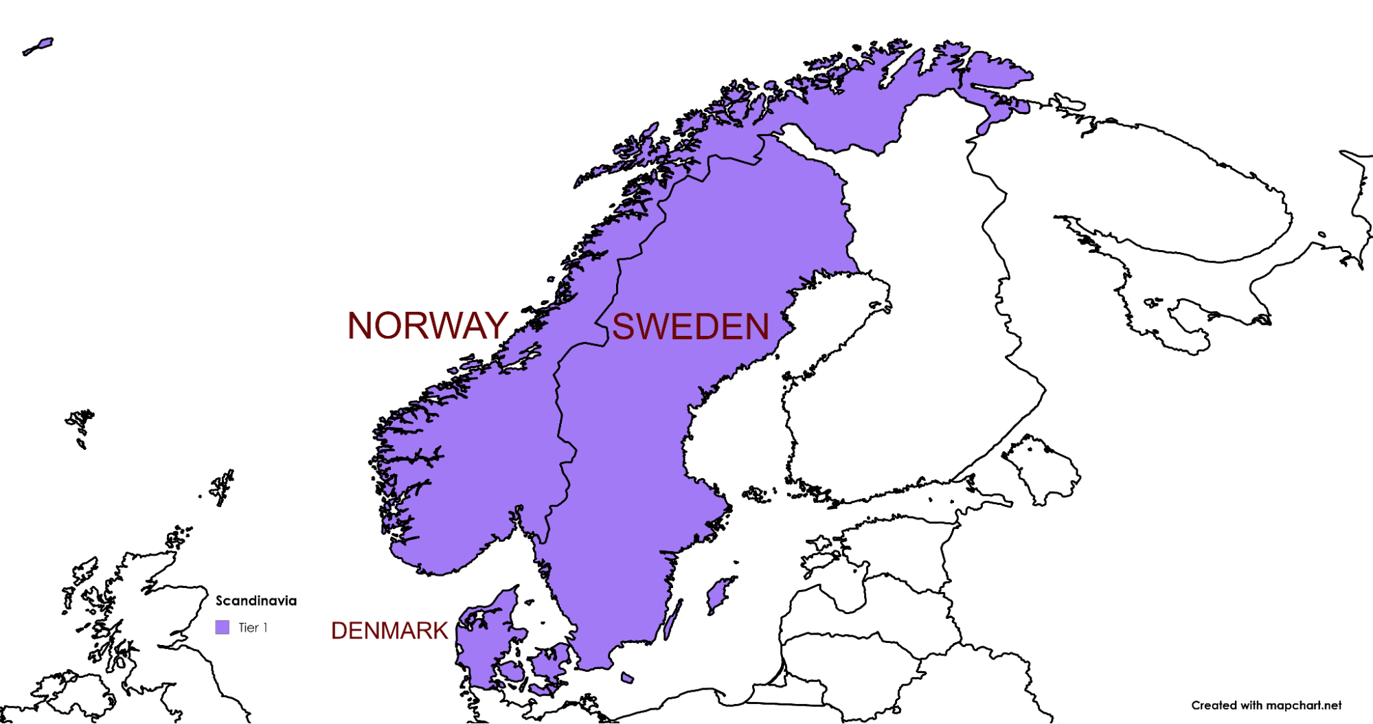 Monetag - overview of Scandinavia traffic with mobile-first users, native-language search, and minimalist messaging expectations