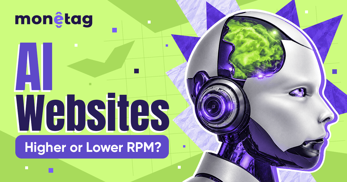 Monetag - analysis of AI-generated content and its impact on website traffic, reader trust, and monetization.